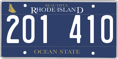 RI license plate 201410