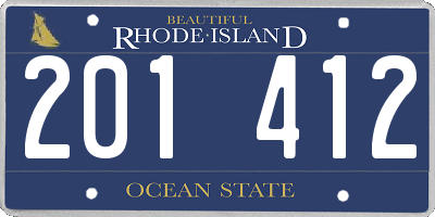 RI license plate 201412