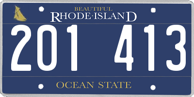 RI license plate 201413