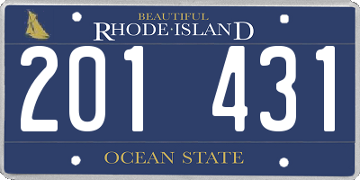 RI license plate 201431
