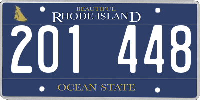 RI license plate 201448