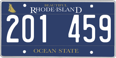 RI license plate 201459