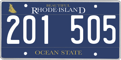 RI license plate 201505
