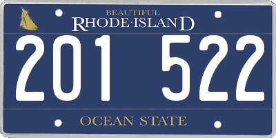 RI license plate 201522