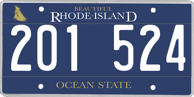 RI license plate 201524