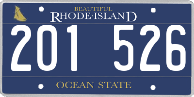 RI license plate 201526