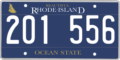 RI license plate 201556