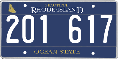 RI license plate 201617