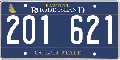 RI license plate 201621