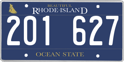 RI license plate 201627