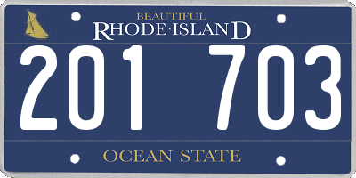 RI license plate 201703
