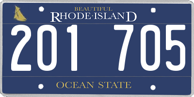 RI license plate 201705