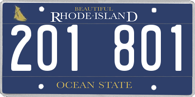 RI license plate 201801