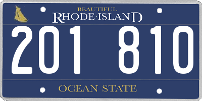 RI license plate 201810