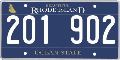 RI license plate 201902