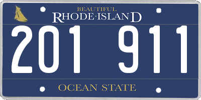 RI license plate 201911