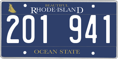 RI license plate 201941