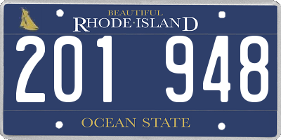 RI license plate 201948