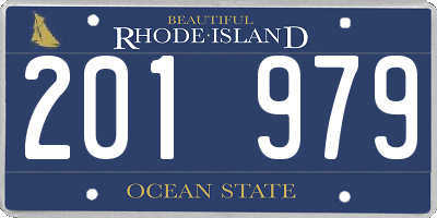 RI license plate 201979