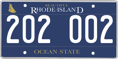 RI license plate 202002