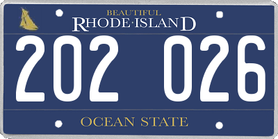 RI license plate 202026