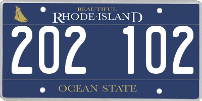 RI license plate 202102