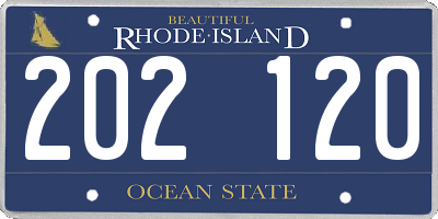RI license plate 202120