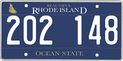 RI license plate 202148