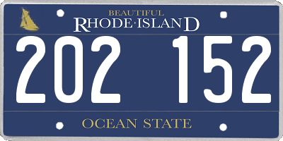RI license plate 202152