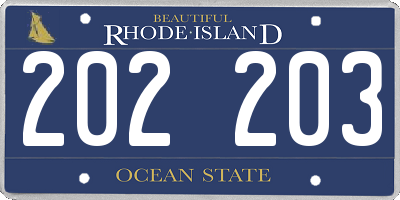 RI license plate 202203