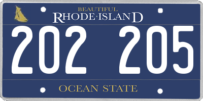 RI license plate 202205
