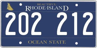 RI license plate 202212