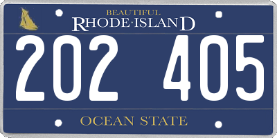 RI license plate 202405