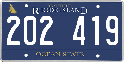 RI license plate 202419