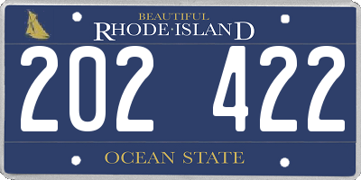RI license plate 202422