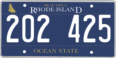RI license plate 202425