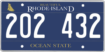 RI license plate 202432