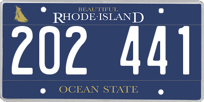 RI license plate 202441