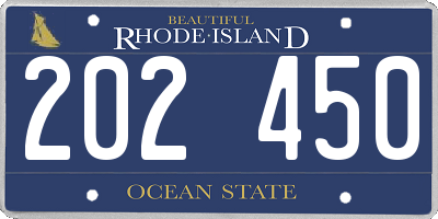 RI license plate 202450