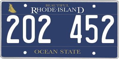 RI license plate 202452