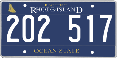 RI license plate 202517