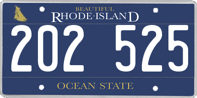 RI license plate 202525