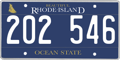 RI license plate 202546