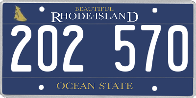 RI license plate 202570