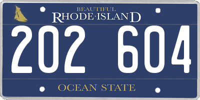 RI license plate 202604