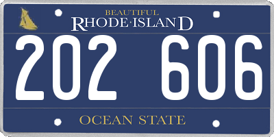 RI license plate 202606