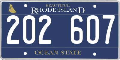 RI license plate 202607