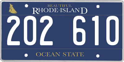 RI license plate 202610