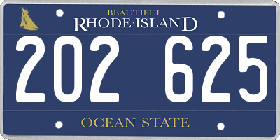 RI license plate 202625