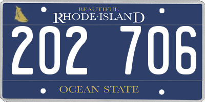 RI license plate 202706